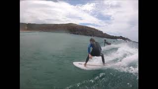 SURFING PARSONS AND MIDDLETON, SOUTH AUSTRALIA