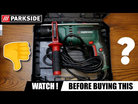 Parkside YouTube 750 TEST + - Unboxing B3 Hammer PSBM Drill