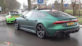 600HP Audi RS7 Sportback C8 URBAN Automotive - Crackles, Revs, Accelerations!