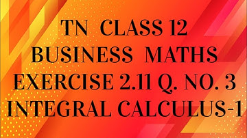 TN 12th Business maths chapter 2 exercise 2.11 question number 3