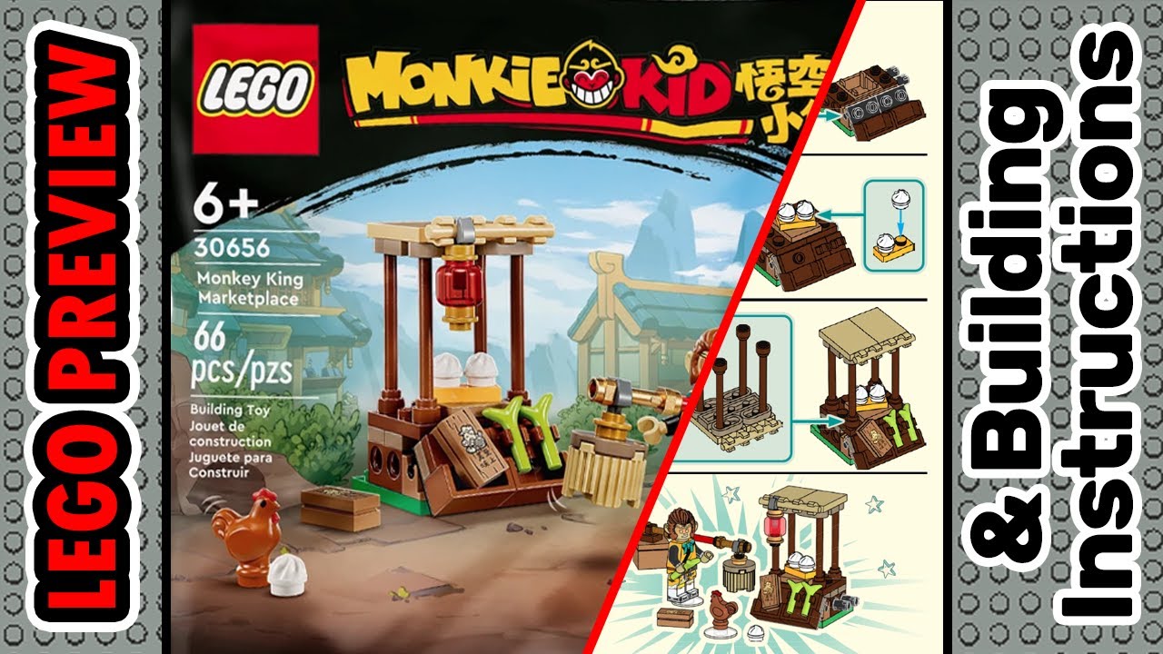 LEGO Monkie Kid: Monkey King Marketplace 