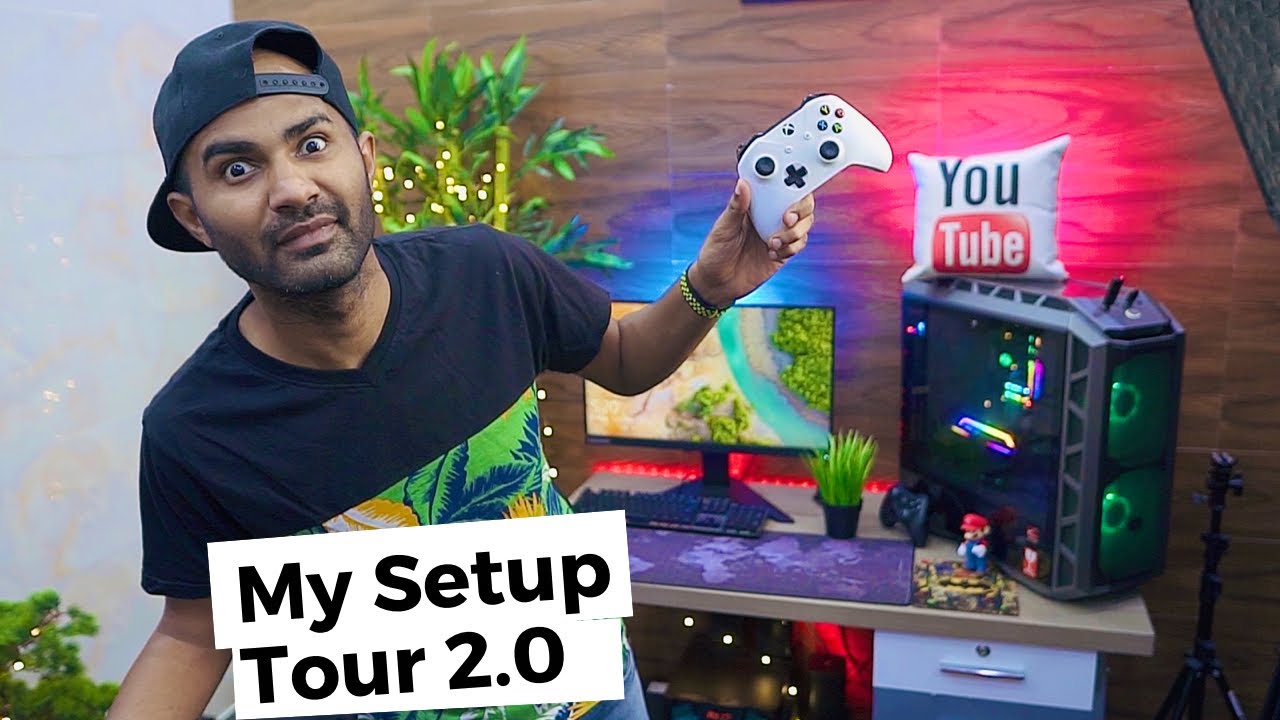 Our Setup Tour 2.0 🔥Tech MM - YouTube