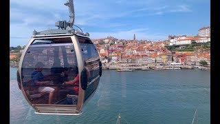 Así se ve Oporto y el Duero desde el telesférico - Agosto 2019