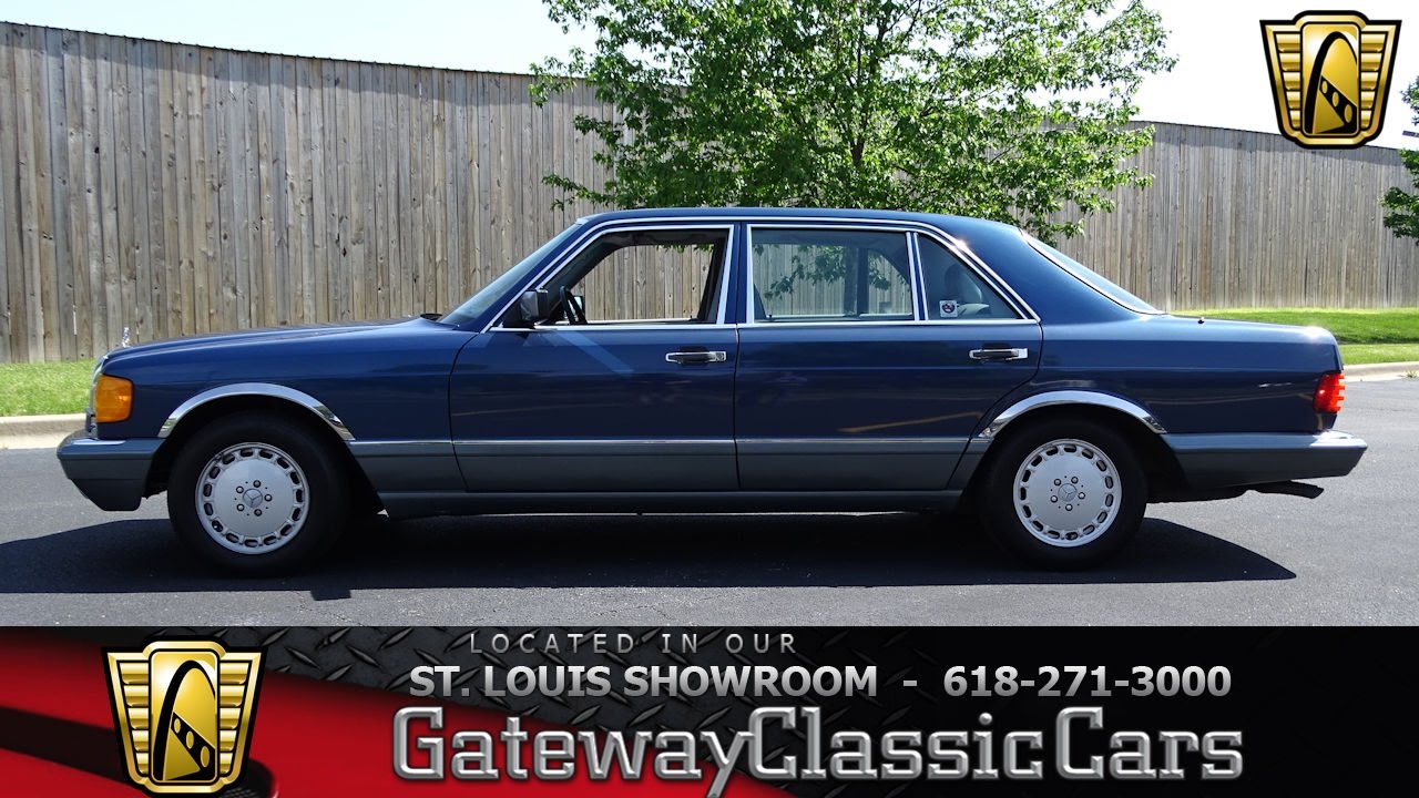 7394 1987 Mercedes Benz 560 Sel Gateway Classic Cars Of St Louis Youtube 7394 1987 Mercedes Benz 560 Sel Gateway Classic Cars Of St Louis Youtube