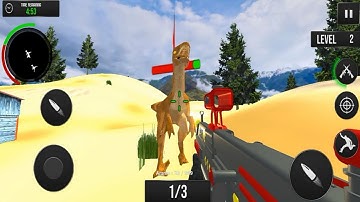 Dino Hunting Games - Wild Hunter 3D Android ios gameplay - Dinosaur Planet Gaming Part - 5