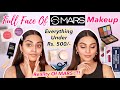 Unbelievable   full face of mars cosmetics makeup  everything under rs 500