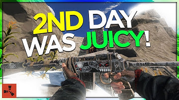 Stealing JUICY RAID LOOT 2nd Day! (SOLO VANILLA RUST #2 S26)