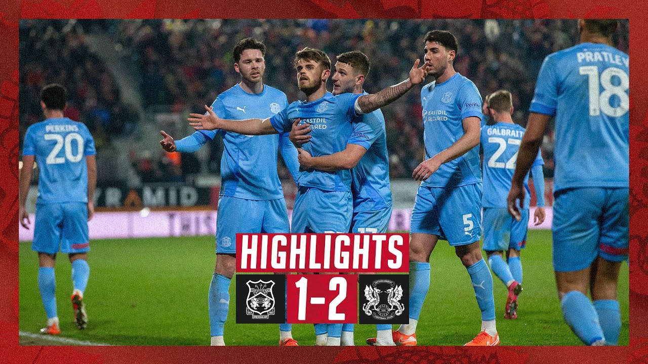 Highlights: Wrexham AFC 1-2 Leyton Orient