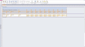 MS Access Veritabanı Form Uygulaması - SQL Server
