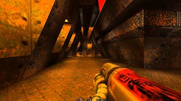 Quake 2 - Unit 6.6 Toxic Waste Dump & Unit End - Uncommented Widescreen 60fps