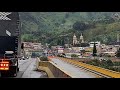 QUE IMPRESIONANTE  pasar el puente de CAJAMARCA porque todas las TRACTOMULAS están encima 🥵😰