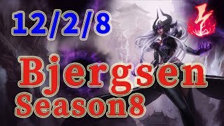 TSM Bjergsen Syndra MID vs Ekko Patch 8.22