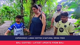 Experience Luwak Coffee & Natural Drink Free Tasting at Satria Lod Tunduh – Ubud Bali