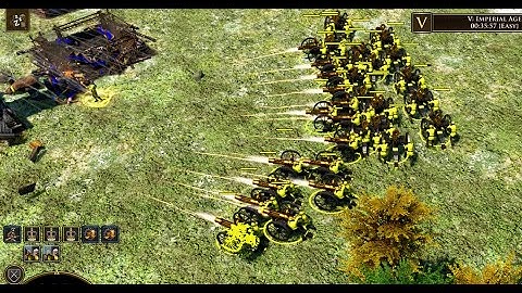 USA First Try| 1v1 Against Hard AI | Age of Empires 3 Definitive Edition