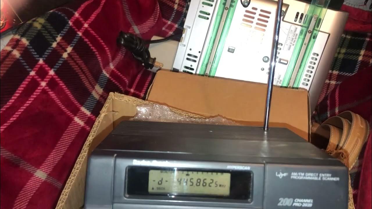 Radio Shack PRO2039 200Ch/Frequency Scanner YouTube