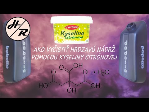 Video: Rozdíl Mezi Kyselinou Vinnou A Kyselinou Citronovou