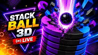 🔴 LIVE: Stack Ball 3D | One Ball. Endless Chaos. 🔥 screenshot 3