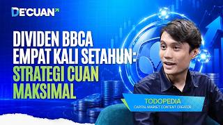 BBCA Dividends Four Times a Year: A Strategy for Maximum Profit | DE'CUAN