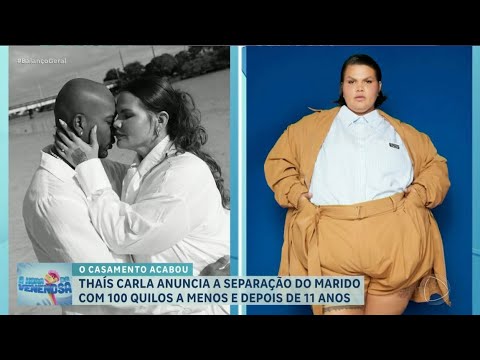 A HORA DA VENENOSA: Thaís Carla anuncia separação do marido após 11 anos juntos