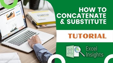 Concatenate and Substitute Function in Excel || Hindi || The Excel Insights