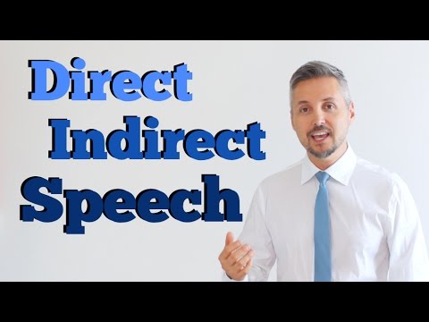 Lesson on DIRECT and INDIRECT SPEECH (He said he had understood my lesson.)