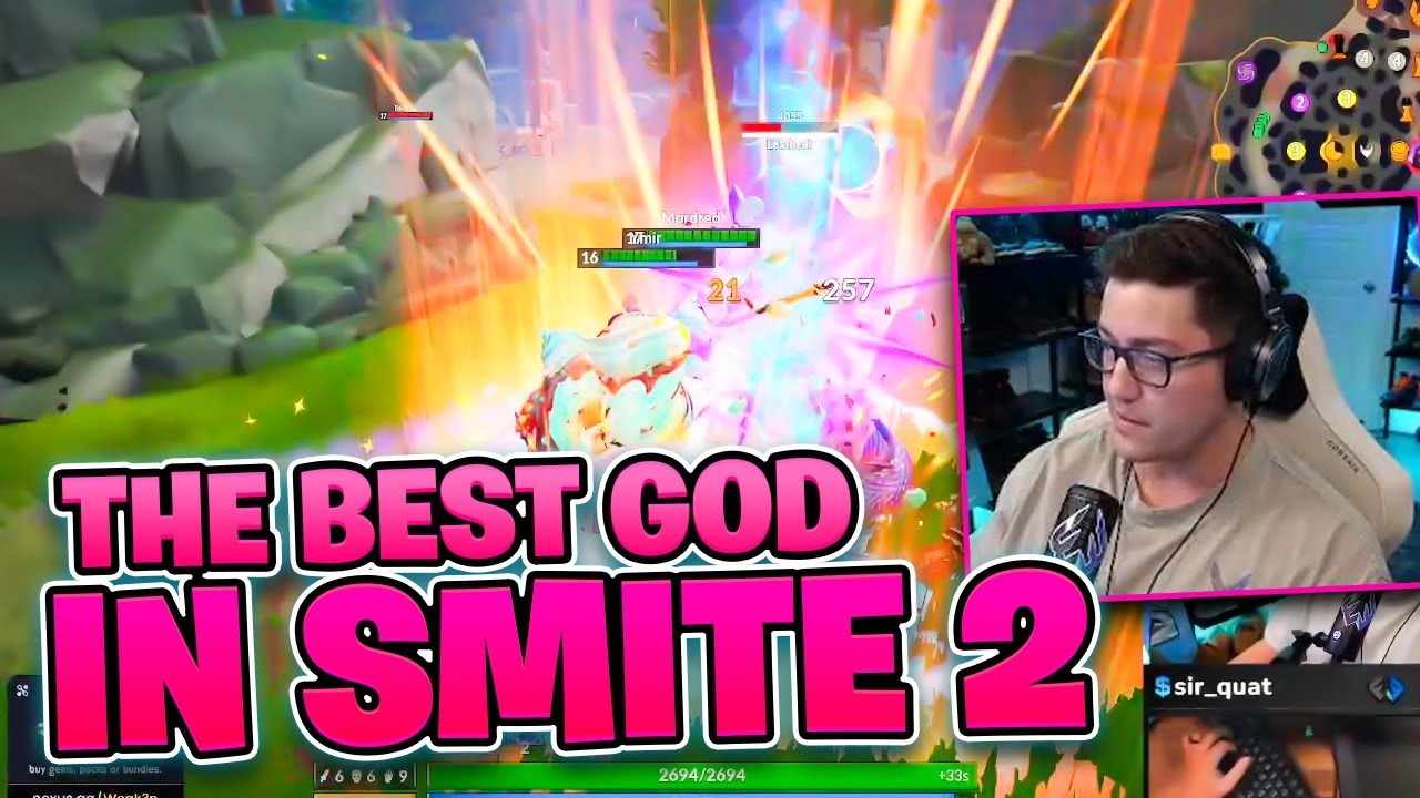 HE IS THE MOST BROKEN GOD IN SMITE 2! - YouTube