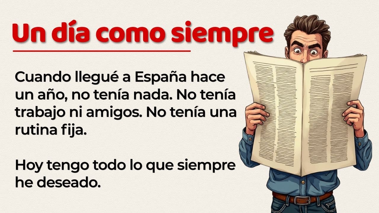 Un día como siempre | Learn Spanish | Spanish Stories for Beginners (A1–A2)
