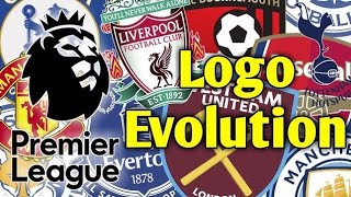 Logo Evolution of Premier League Club's
