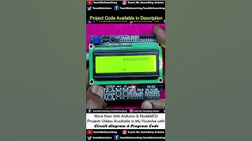 Space Invader Game Arduino LCD #Shorts #Arduino