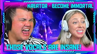 Millennials reacto to &quot;KREATOR - Become Immortal (OFFICIAL VIDEO)&quot; | THE WOLF HUNTERZ Jon and Dolly