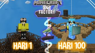 100 DAYS IN MINECRAFT SKYFACTORY4!! THIS HAPPENED!!