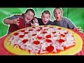 DIY Giant Homemade Candy Pizza!