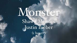 Shawn Mendes, Justin Bieber -Monster (1 hour loop)