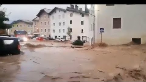 Switzerland 🇨🇭 Is In Shock ,Heavy Rains Floods With No Mercy‼️