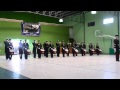 Banda de guerra Claustro Universitario Chihuahua- Copa 3 de diana - Toques a pie firme marcha libre