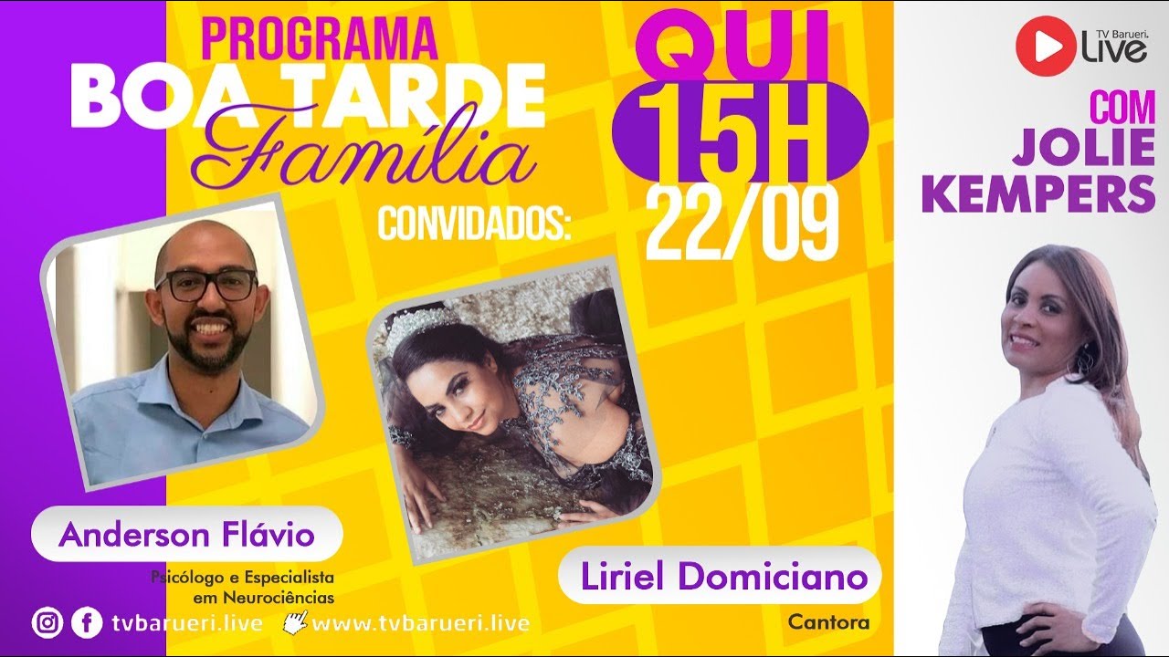 Anderson Flávio E Liriel Domiciano | Boa Tarde & Família Com Jolie Kempers