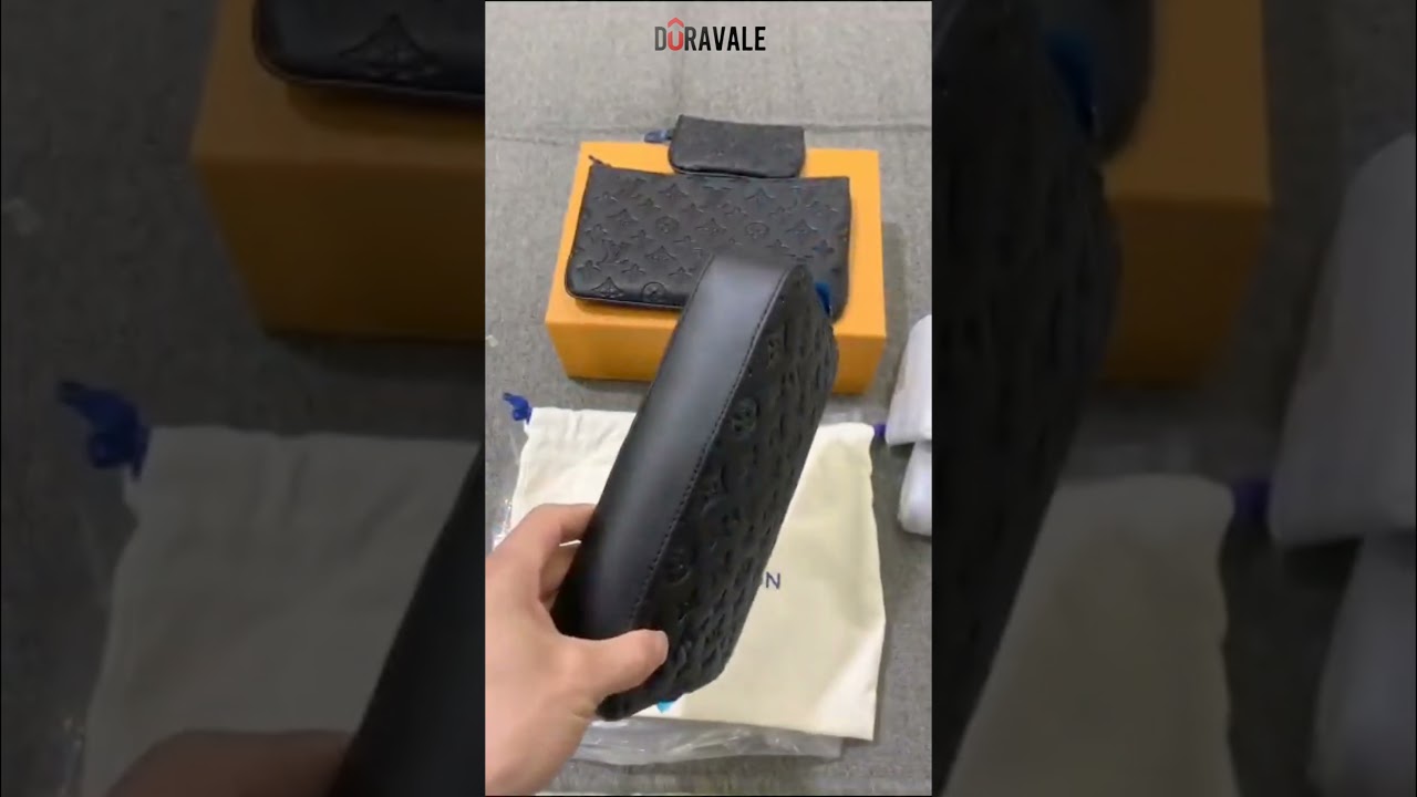 Dou Messenger Monogram Shadow Leather Bags