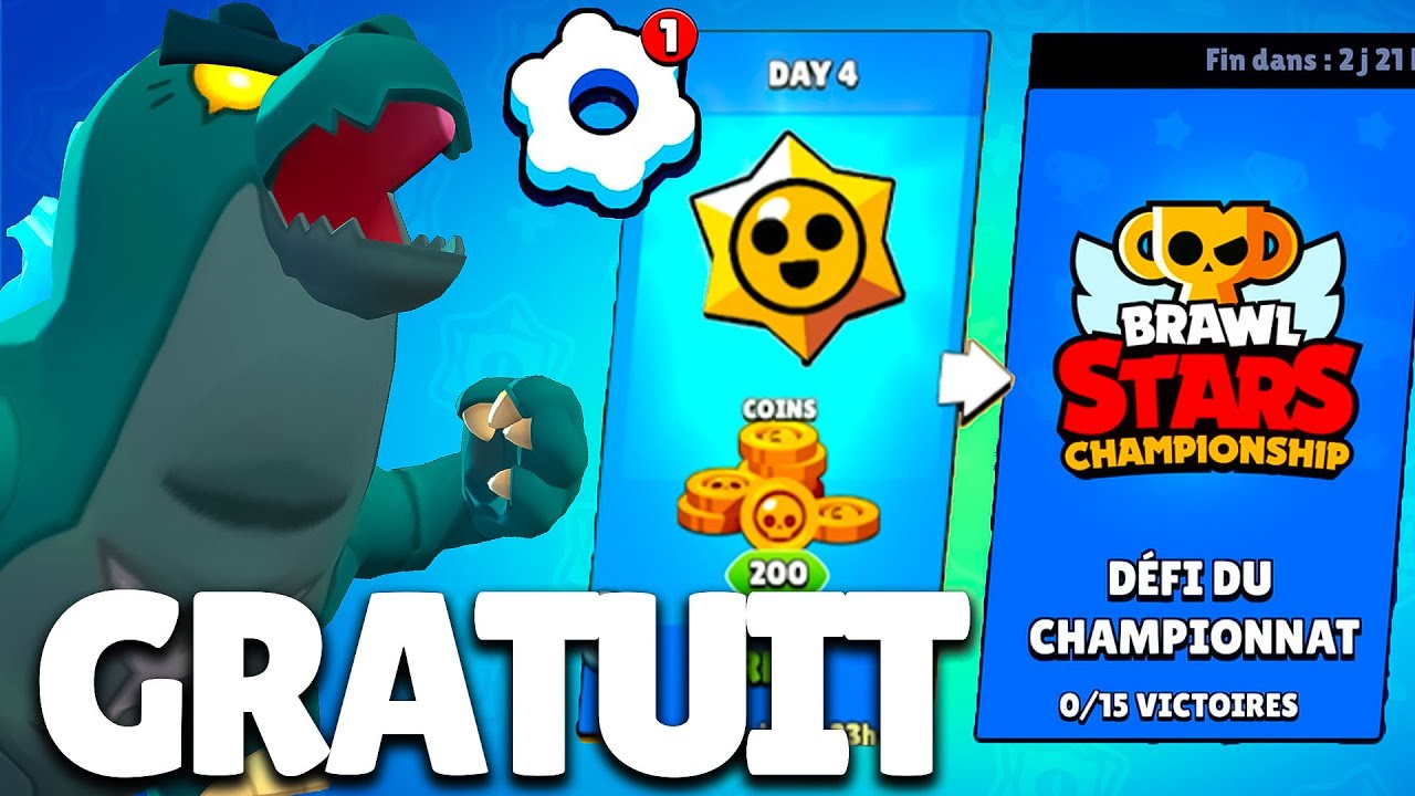 RCOMPENSES GRATUITES  OBTENIR ds MAINTENANT sur BRAWL STARS encore oui