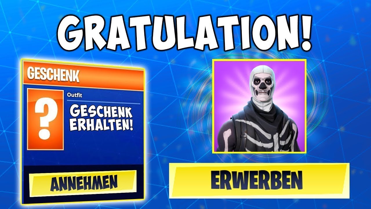 Wie Verschenkt Man Skins In Fortnite 6. Skin Verschenkt an toxiiicelement - Gratis - V-Bucks - Rette die