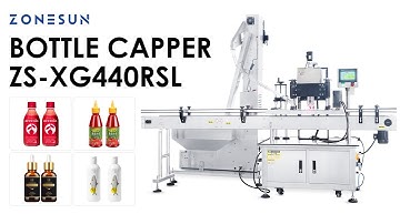 How To Use ZS-XG440RS Automatic Servo Capping Machine