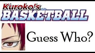 Guess that Kuroko's Basketball Character! screenshot 2