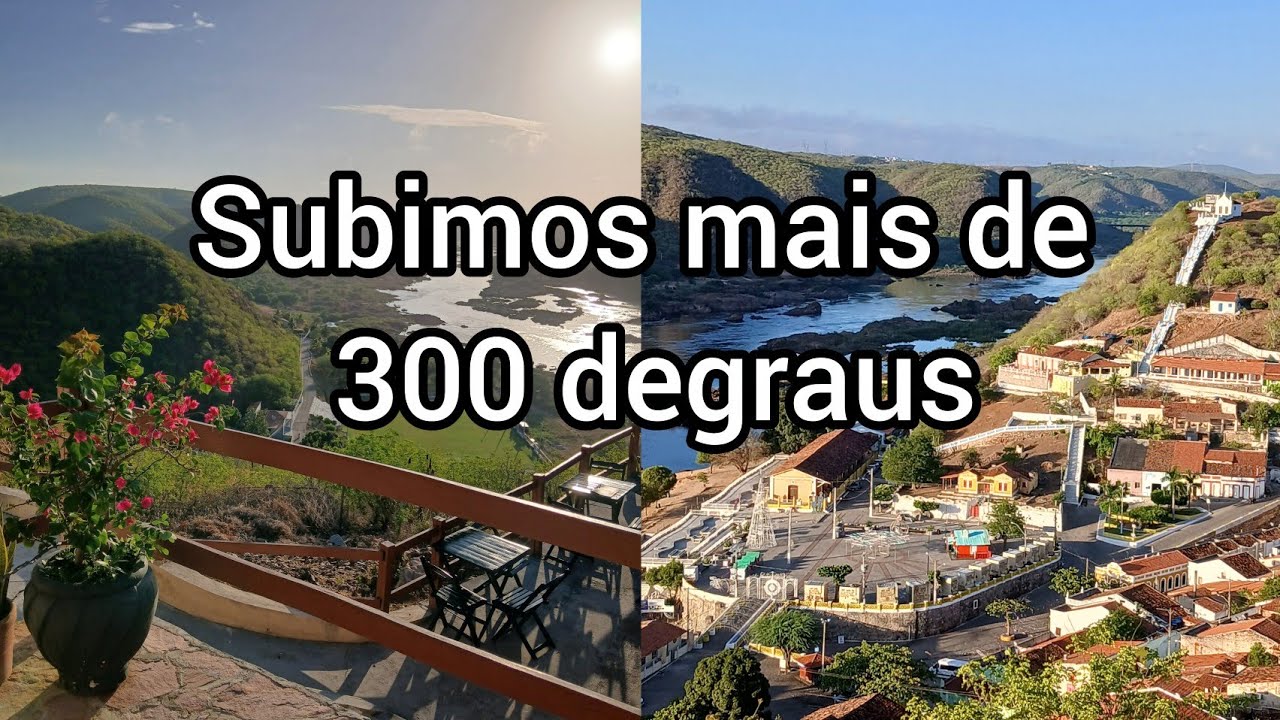 FOMOS CONHECER PELA A PRIMEIRA VEZ A IGREJINHA SUBIMOS  MAIS DE 300 DEGRAUS 