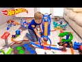 Машинки ХОТ ВИЛС для детей и Даник с папой Сборник про машинки Hot Wheels все серии подряд 