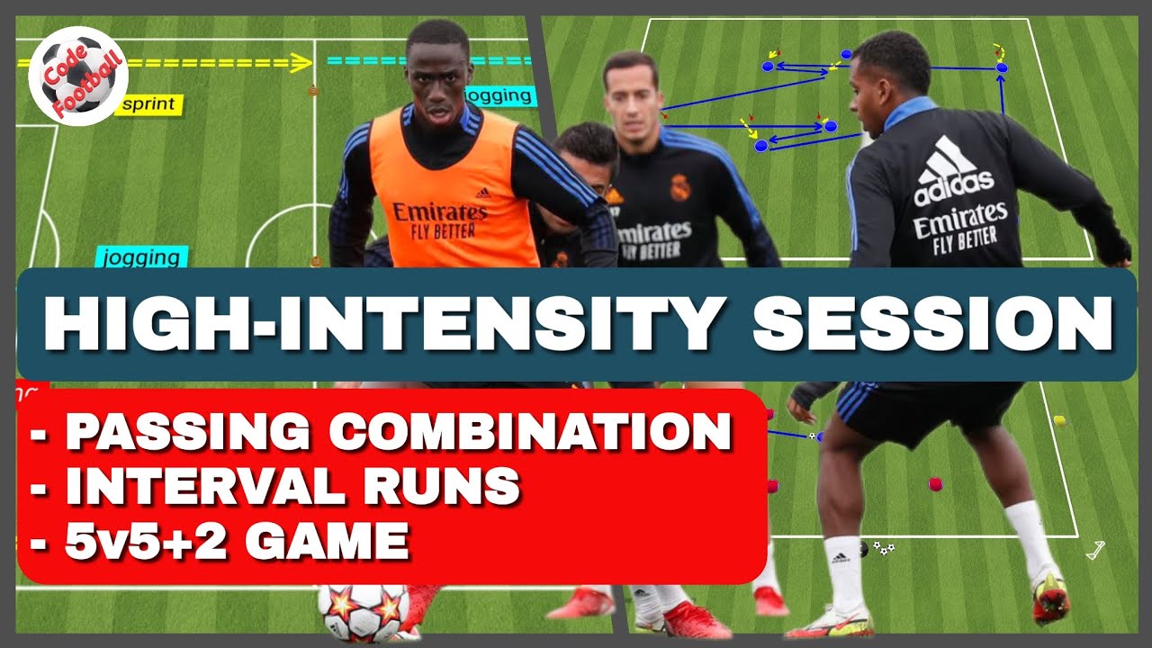 Training 2! High-intensity training session! (passing combination ...