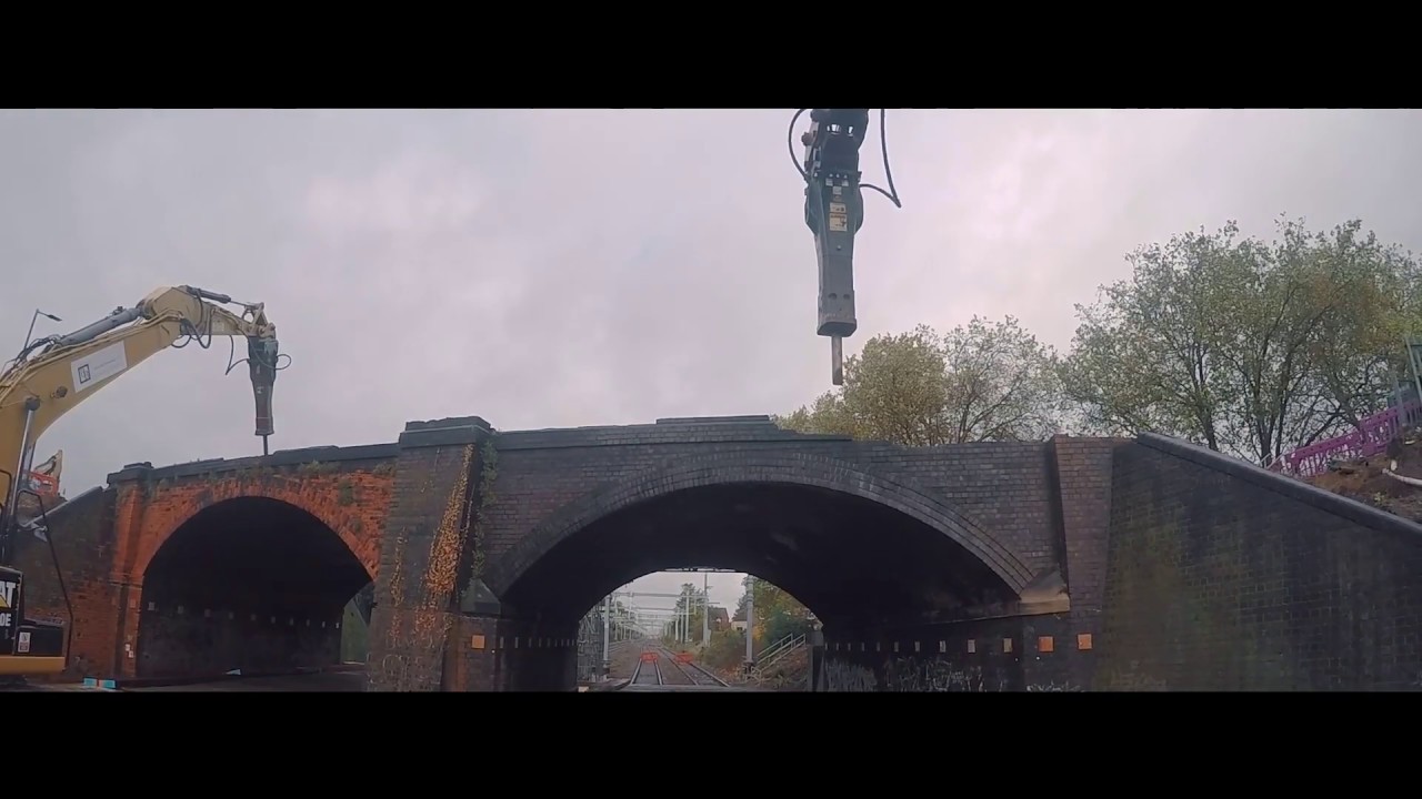 Bromham Road Bridge Demolition YouTube