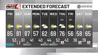A Warm First Day of Spring Lasting Through the Weekend