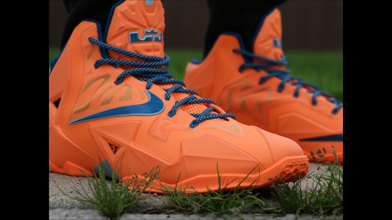 lebron 11 orange