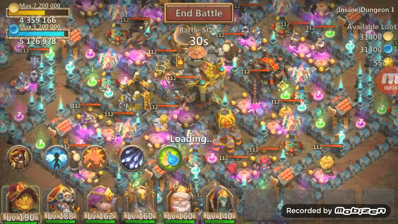 Insane Dungeon 1-7 for F2P