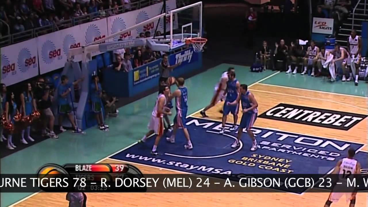 Gold Coast Blaze v Melbourne Tigers - Round 16 Highlights - iiNet NBL Championship