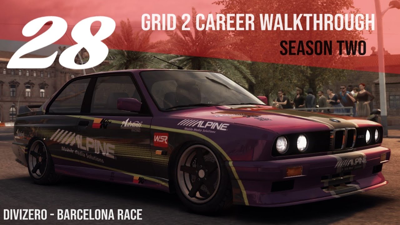GRID 2 - “Paris Race” - BMW M3 E30 / 60 FPS HD Gameplay